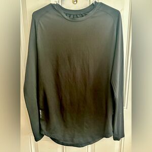 ASRV Black gym shirt long sleeve with DSG-0149